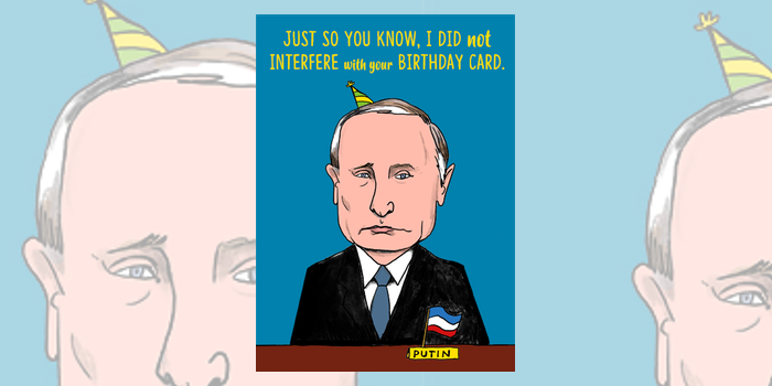 Funny Birthday Cards Donald Trump (700x350), Png Download