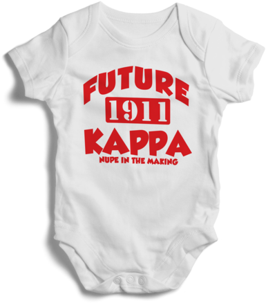 Baby Kappa Alpha Psi Baby Onesie - Future Omega Onesie (480x480), Png Download