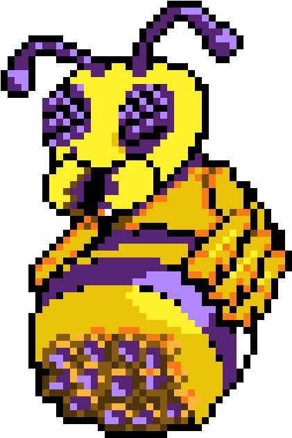 Queen Bee - Terraria Queen Bee (610x740), Png Download