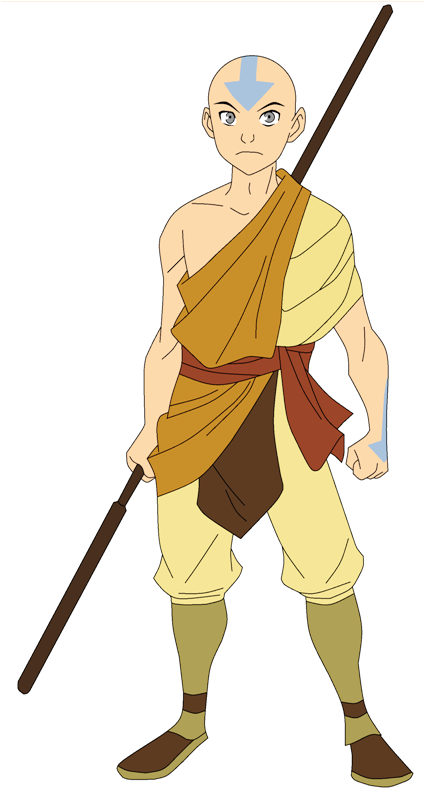 Aang Png Image - Aang Png (423x800), Png Download