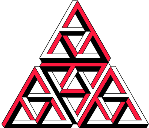 Triangle Png Tumblr Download - Triangle (500x433), Png Download
