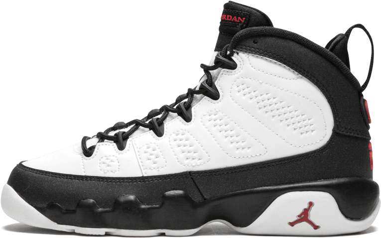 Jordan Retro 9 - Boys Grade School Basketball Shoes (1000x600), Png Download