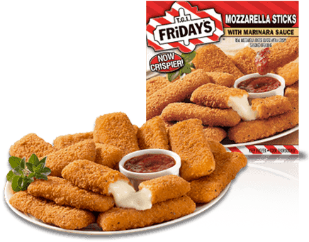 New Printable Coupons - Tgi Fridays Mozzarella Sticks Png (450x373), Png Download