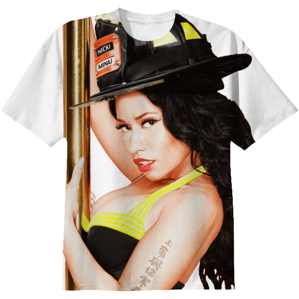 Nicki Minaj Firefighter 🔥💦 $38 - Png Nicki Minaj 2016 (608x621), Png Download