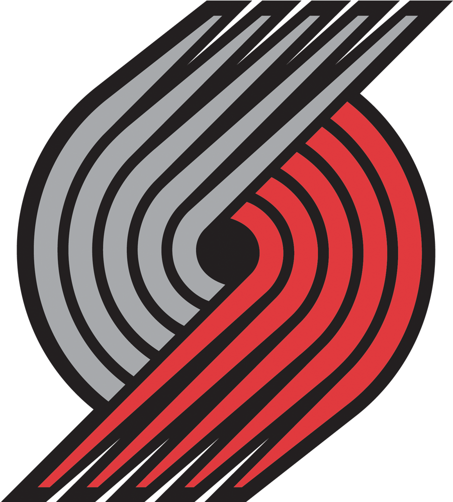 81 - Portland Trailblazers Logo Png (1000x1000), Png Download