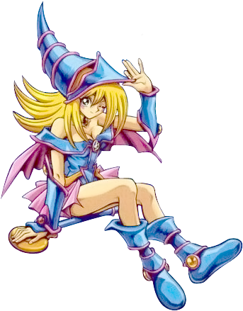 Girl Photo Darkmagiciangirl - Dark Magician Girl Official Art (415x502), Png Download