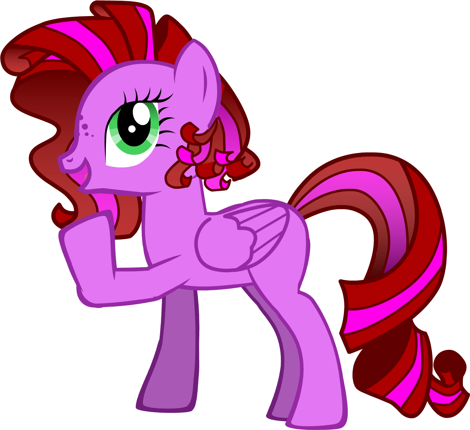 Fanmade G5 Rosebush - Cartoon (1710x1481), Png Download