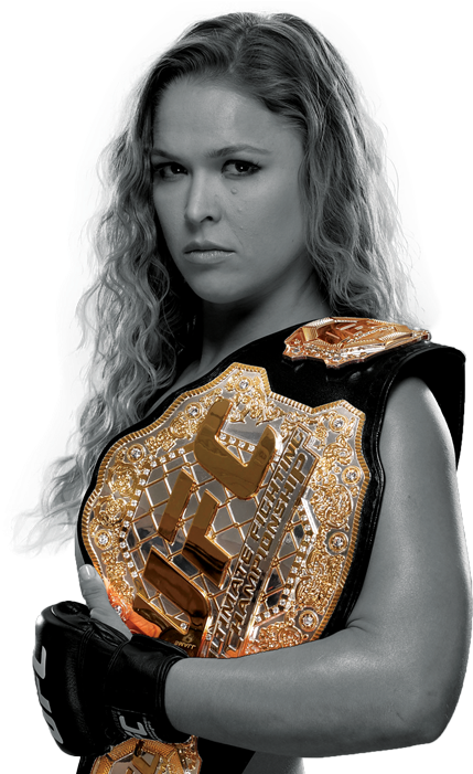 Ronda Rousey With No Background (568x700), Png Download