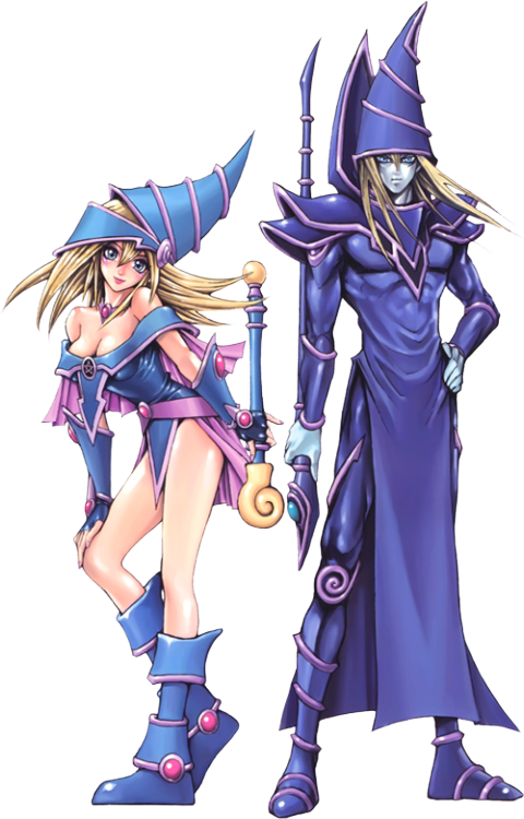 Dark Magician Girl Duel Art (480x750), Png Download
