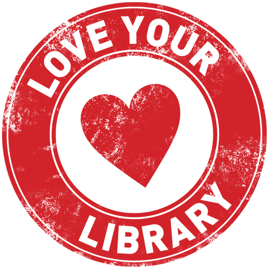 Love Your Library - Love Library (600x581), Png Download