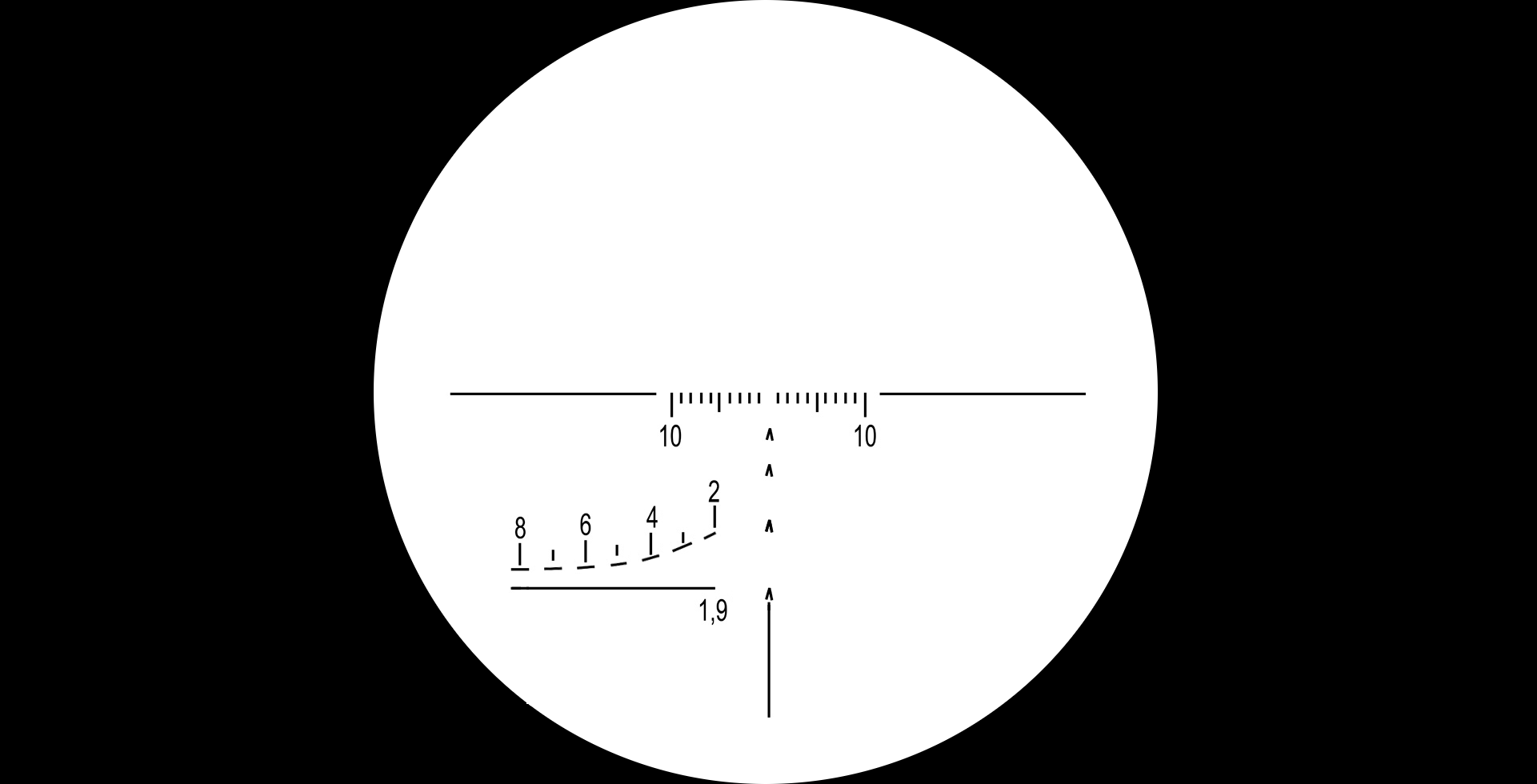 Bow & Arrow Aiming Reticle - Ancient Asian Peace Symbol (1921x980), Png Download