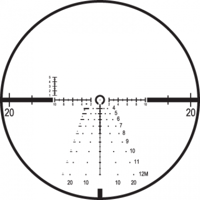 Reticle Information - Leupold Cmr W (400x400), Png Download