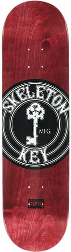 Skeleton Key Skateboards (498x498), Png Download