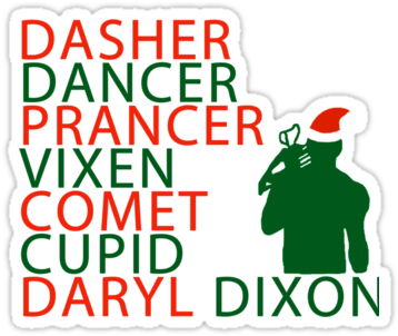 Daryl Dixon By Ashrakat300 - Daryl Dixon Cupid (375x360), Png Download