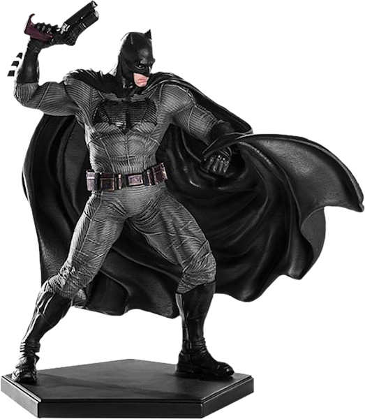 Suicide Squad Batman - Batman Suicide Squad Iron Studios (523x600), Png Download
