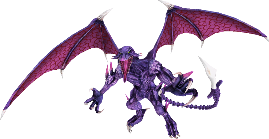 Roidley - Super Smash Bros Melee Ridley (1024x529), Png Download
