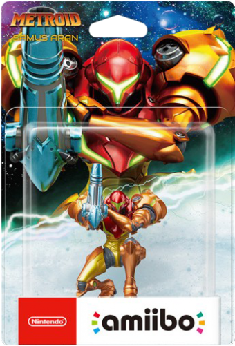 Nintendo Amiibo - Samus Aran - Metroid Collection - Metroid Amiibo Samus Returns (500x500), Png Download