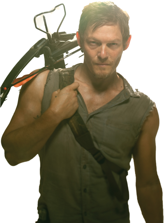 Png Daryl - Daryl Walking Dead Png (730x1095), Png Download
