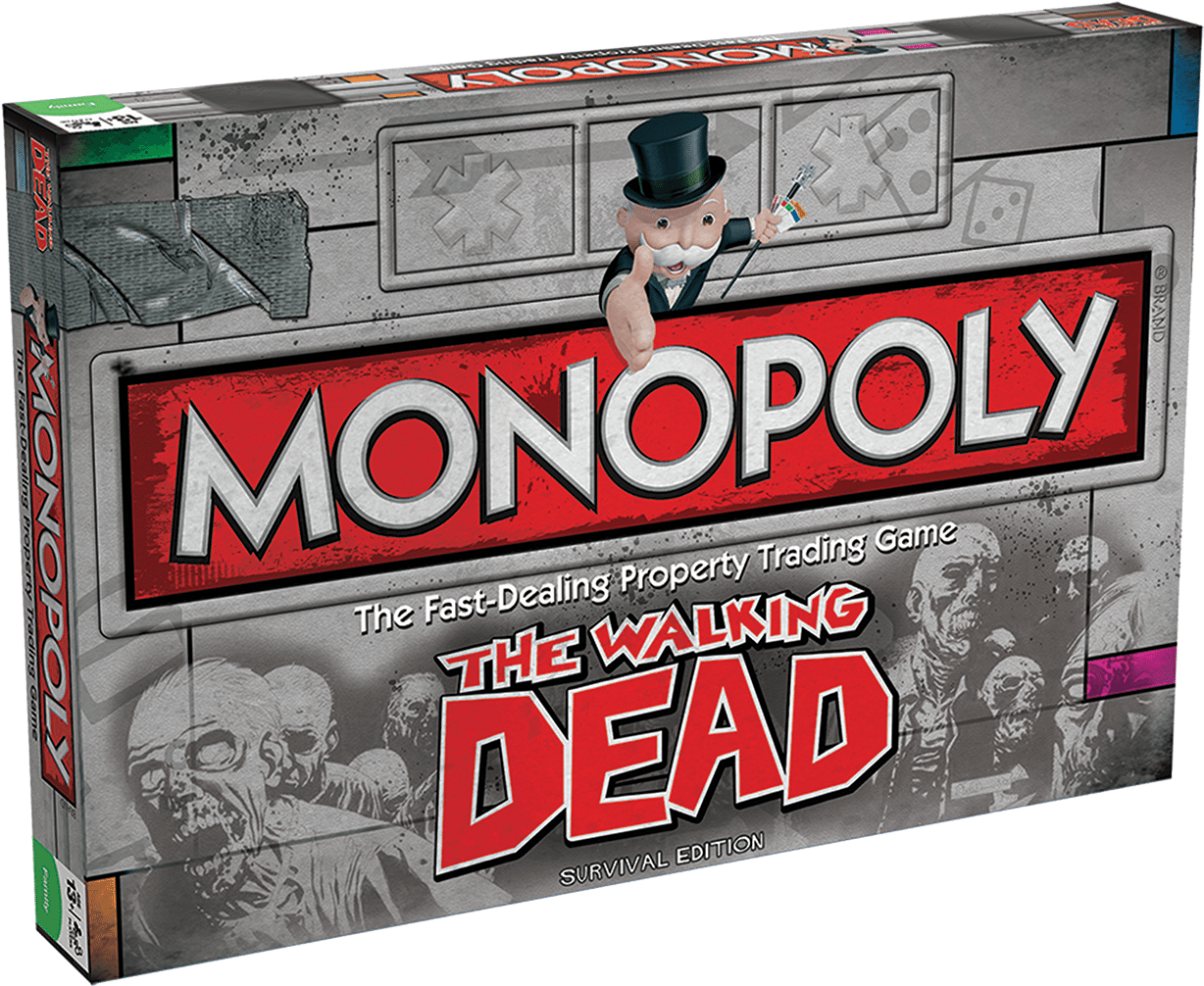 The Walking Dead Monopoly - Monopoly - The Walking Dead Edition (1280x1031), Png Download