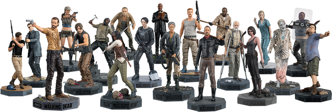 Twd Collectors Models (1130x389), Png Download