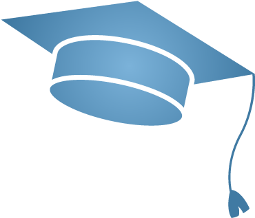 Download Blue Graduation Cap Png - Blue Graduation Hat Png - HD