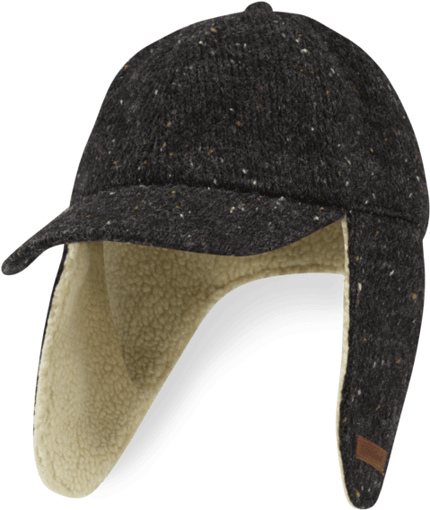 Life Is Good Tweed Elmer Fuzz Hat - L/xl - Night Black (570x570), Png Download