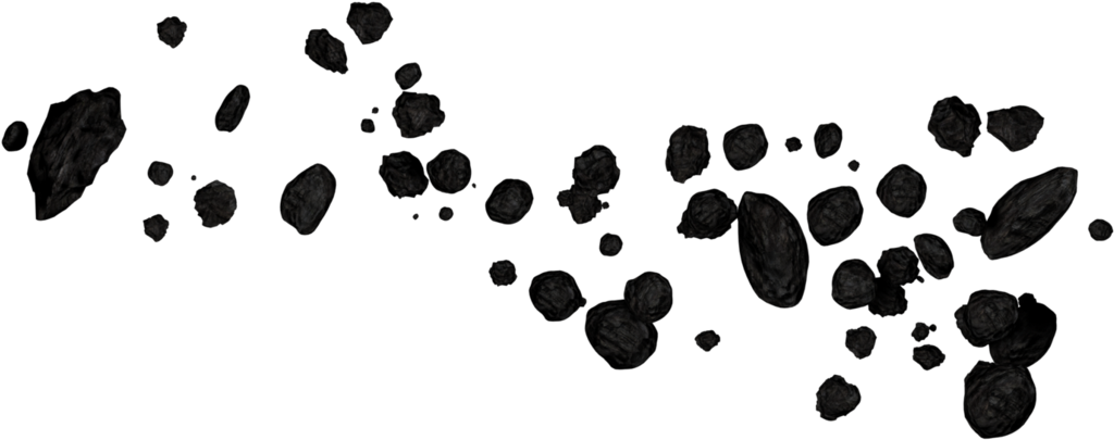 Clipart Royalty Free Stock Asteroid Clipart - Asteroid Belt Clipart (1191x670), Png Download