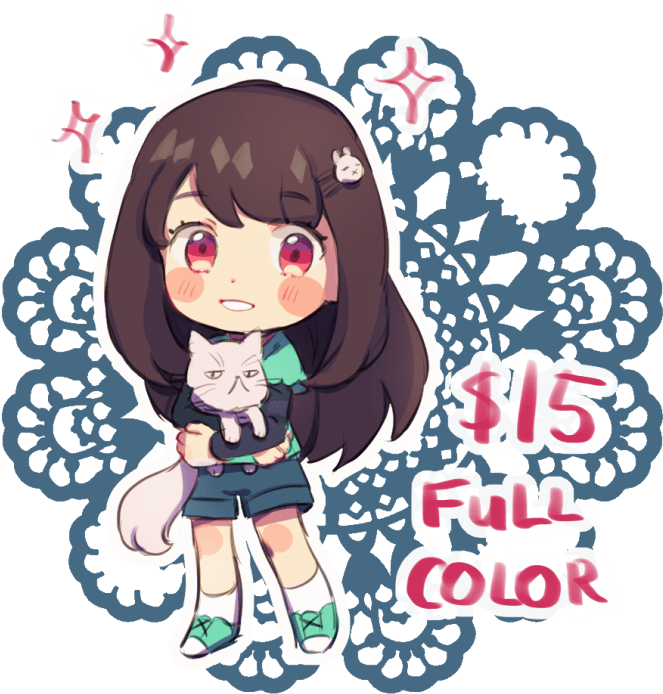 Draw You An Adorable, Cute And Expressive Anime Chibi - Cute Chibi Art Styles (680x756), Png Download