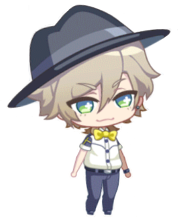 Kazunari Suit Chibi - Wiki (364x449), Png Download