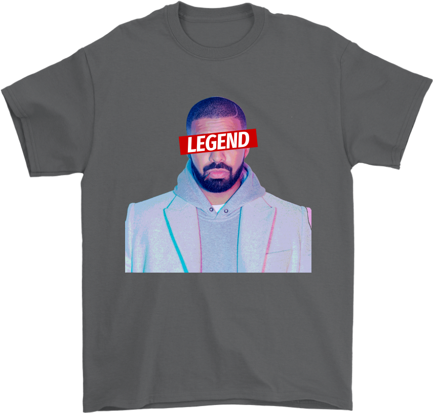 Gildan Mens T-shirt / Charcoal / S Ray Allen Heat Shirt - Shirt (1000x1000), Png Download