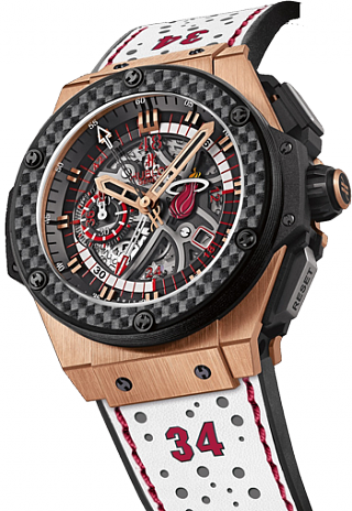 Hublot Архив Hublot Miami Heat Ray Allen Auction Miami - Miami Heat Hublot Watch (320x464), Png Download