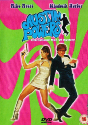 Austin Powers International Man Of Mystery Dvd (500x500), Png Download