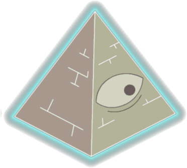 Eye Spy 2 Eye Spy - Triangle (372x405), Png Download