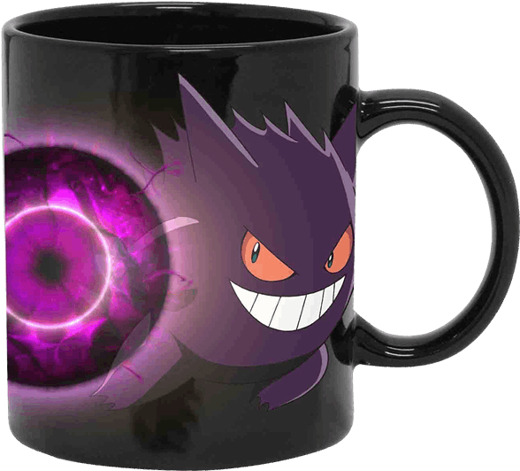 Gengar Pokemon Mug (600x600), Png Download