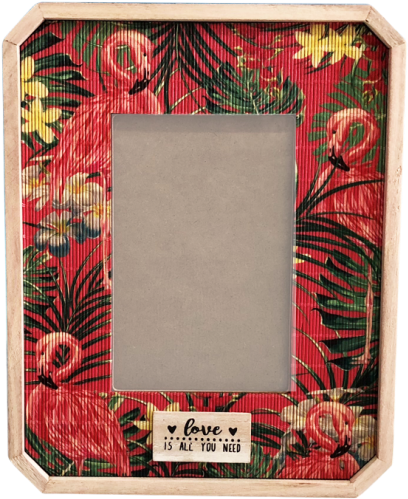 Tropical Bamboo Frame - Picture Frame (500x500), Png Download