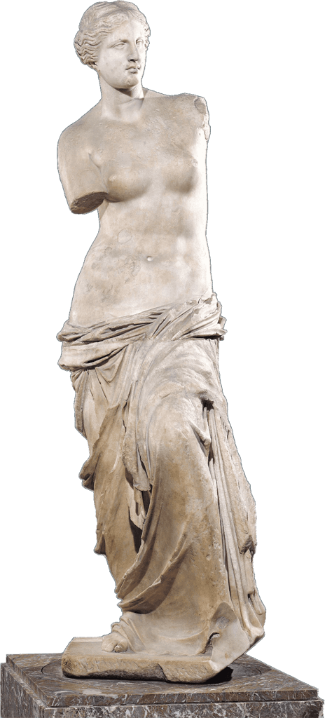 Venus De Milo - Venus De Milo Transparent (464x1024), Png Download