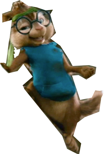 Simone The Chipmunk (406x603), Png Download