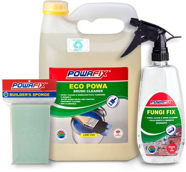 Powafix Cleaning Products - Powafix Anchor Crete - Dark Grey (500g) (674x640), Png Download