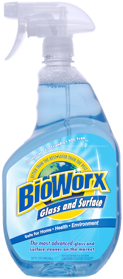 Bioworx Glass Cleaner - Glass Cleaner Png (259x574), Png Download