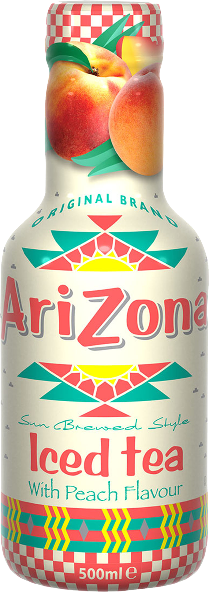 Arizona Iced Tea Peach 500ml - Ice Tea Arizona (1600x2000), Png Download
