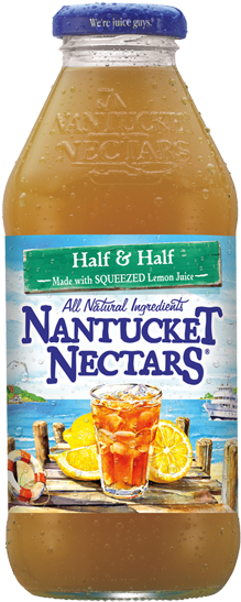 Natural Nantucket Nectars Half & Half - Nantucket Nectars Half And Half (239x574), Png Download