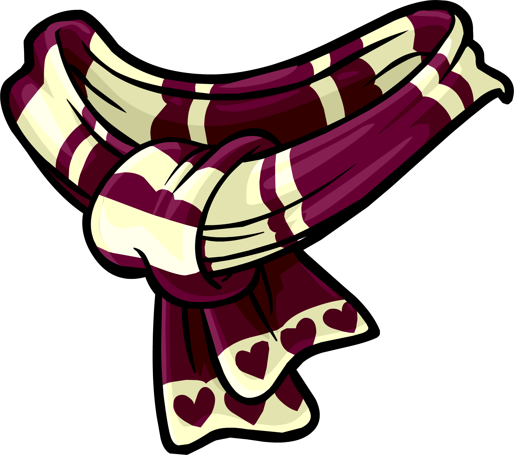 Png Free Library Scarf Transparent Xmas - Transparent Christmas Scarf (2095x1856), Png Download