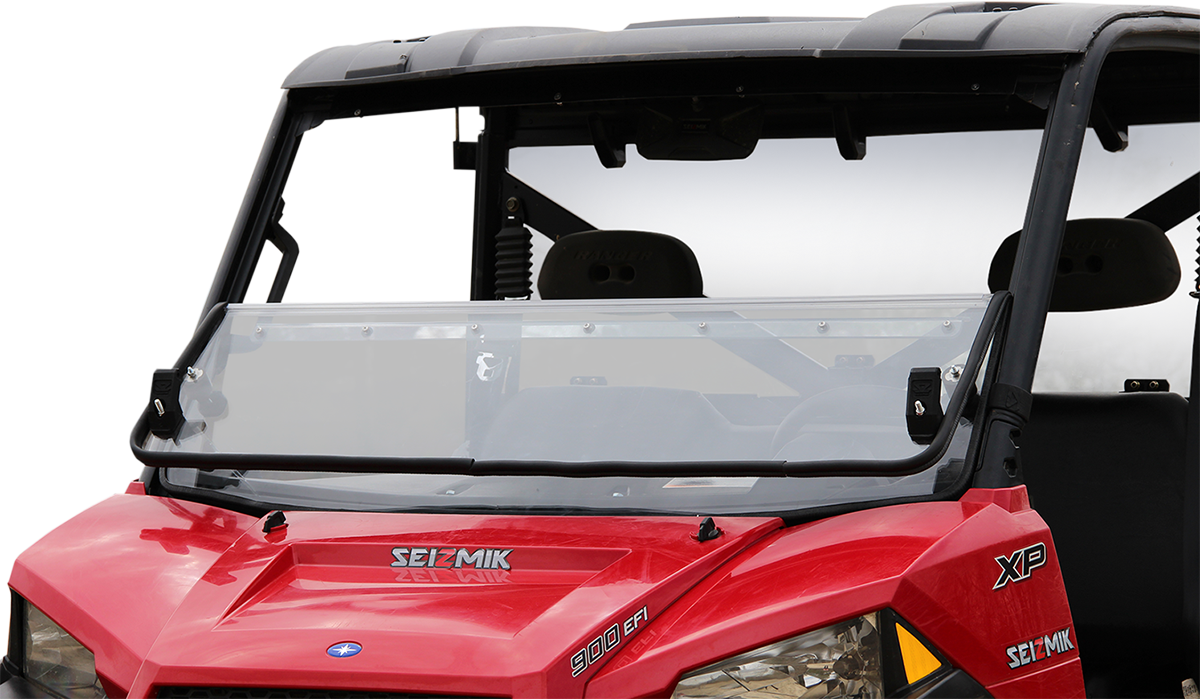 Front Seizmik Versa-fold Windshield For Ranger Full (1200x699), Png Download