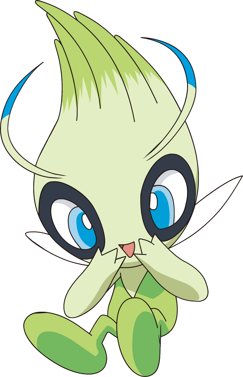 251celebi Os Anime 8 - Pokemon Celebi Png (804x1248), Png Download