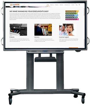 Presentations - Sharp Aquos Board (360x400), Png Download
