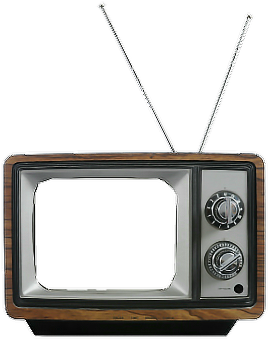 Ftestickers Sticker - Old Tv (636x754), Png Download