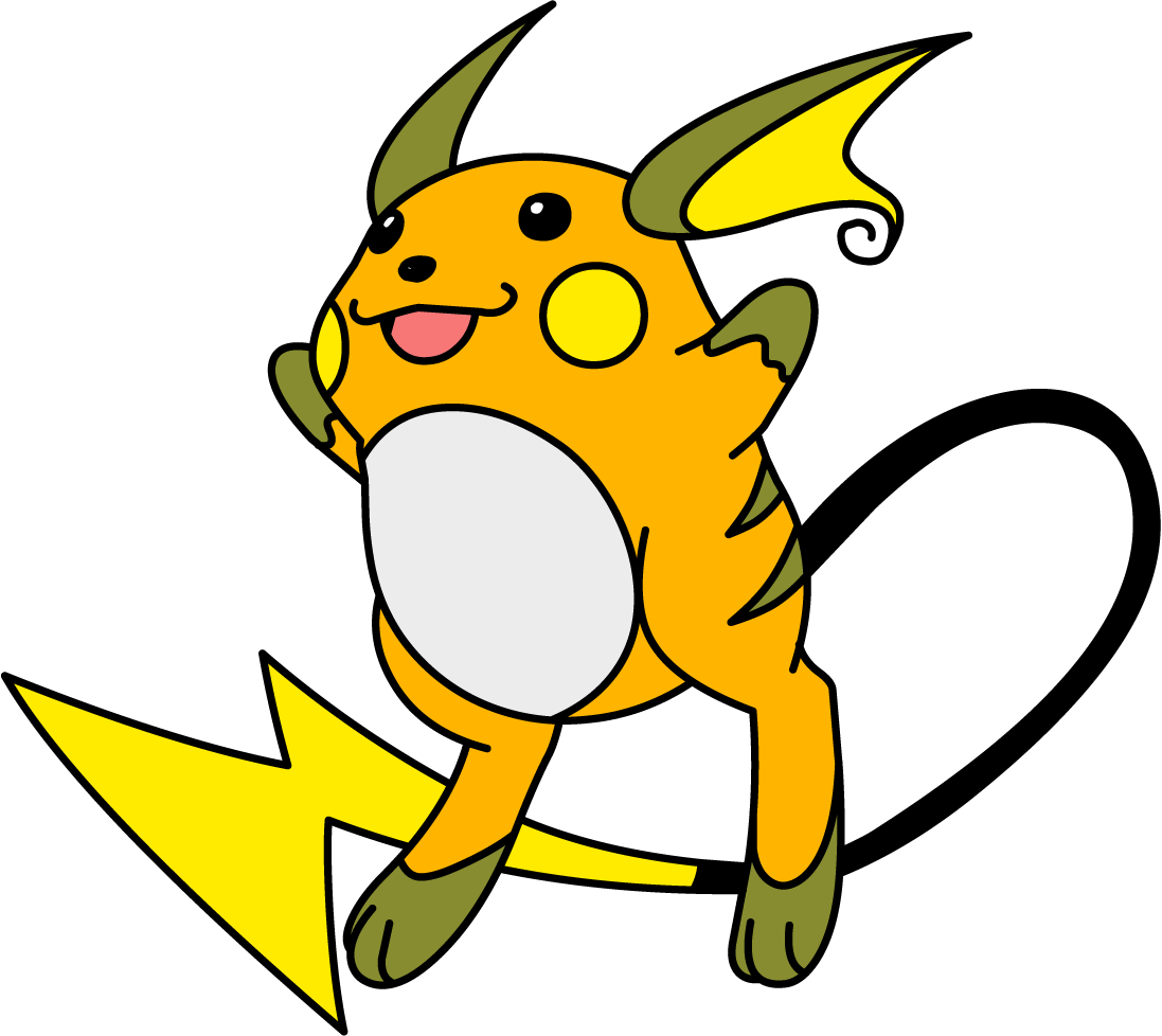 026raichu Os Anime - Pokemon Raichu (1097x978), Png Download