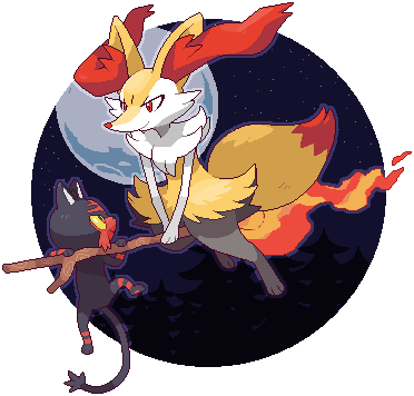 17kib, 372x356, Braixen Litten By Siraquakip-da2inqy - Angel Tube Station (372x356), Png Download