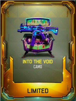 Black Ops 3 Level 1000 Rare Camos Unlocked - Into The Void Camo Supply Drop (400x400), Png Download