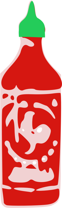 This Free Clipart Png Design Of Hot Sauce Clipart Has (273x900), Png Download